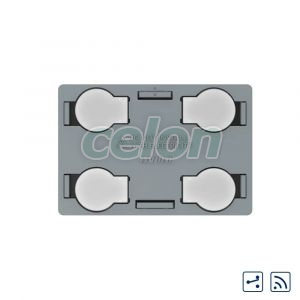 Modul intrerupator cvadruplu cap scara / cruce wireless cu touch Livolo, standard Italian, Prize - Intrerupatoare, Livolo, Livolo