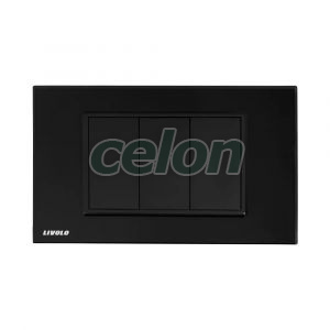 Priza blank - goala Livolo cu rama din sticla - standard italian, Prize - Intrerupatoare, Livolo, Livolo