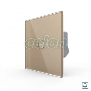 Buton Sonerie cu Touch LIVOLO din Sticla - Serie Noua, Prize - Intrerupatoare, Livolo, Livolo