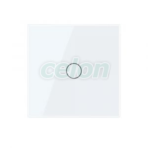 Intrerupator Simplu cu Variator LIVOLO cu Touch Din Sticla – Serie Noua, Prize - Intrerupatoare, Livolo, Livolo