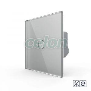 Intrerupator Simplu cu Revenire, Contact Uscat si 12/24V cu Touch LIVOLO – Serie Noua, Prize - Intrerupatoare, Livolo, Livolo