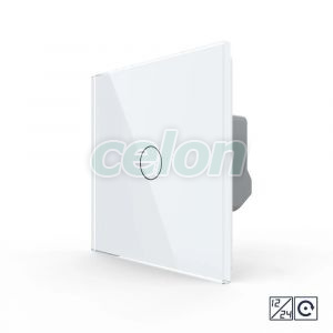 Intrerupator Simplu cu Revenire, Contact Uscat si 12/24V cu Touch LIVOLO – Serie Noua, Prize - Intrerupatoare, Livolo, Livolo