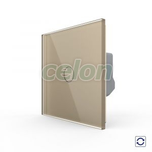 Intrerupator Simplu cu Revenire Contact Uscat cu Touch LIVOLO - Serie Noua, Prize - Intrerupatoare, Livolo, Livolo