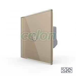 Intrerupator Simplu cu Revenire, Contact Uscat si 12/24V cu Touch LIVOLO – Serie Noua, Prize - Intrerupatoare, Livolo, Livolo