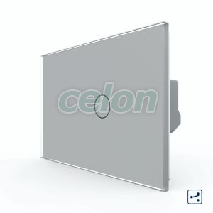 Intrerupator Simplu Cap Scara / Cruce cu Touch LIVOLO din Sticla, Standard Italian, Prize - Intrerupatoare, Livolo, Livolo