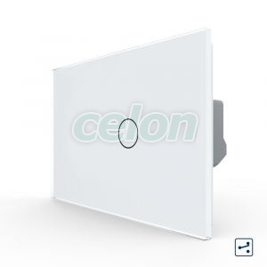 Intrerupator Simplu Cap Scara / Cruce cu Touch LIVOLO din Sticla, Standard Italian, Prize - Intrerupatoare, Livolo, Livolo