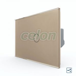 Intrerupator Simplu Cap Scara / Cruce cu Touch LIVOLO din Sticla, Standard Italian, Prize - Intrerupatoare, Livolo, Livolo