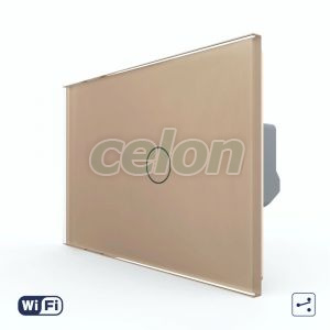 Intrerupator Simplu Cap Scara / Cruce Wi-Fi cu Touch LIVOLO, standard italian – Serie Noua, Prize - Intrerupatoare, Livolo, Livolo