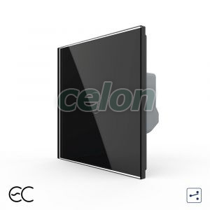 Intrerupator Simplu Cap Scara / Cruce cu Touch LIVOLO din Sticla - Protocol ZigBee EC, Prize - Intrerupatoare, Livolo, Livolo