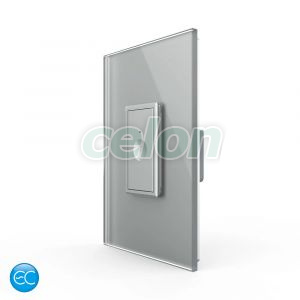 Intrerupator Simplu cu Touch Livolo cu Rama Din Sticla 1M, Zigbee EC, Prize - Intrerupatoare, Livolo, Livolo
