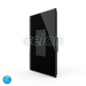 Intrerupator Simplu cu Touch Livolo cu Rama Din Sticla 1M, Zigbee EC, Prize - Intrerupatoare, Livolo, Livolo