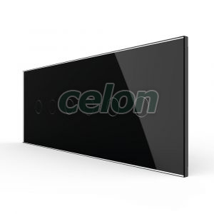 Intrerupator Dublu + Dublu + Dublu cu Touch LIVOLO cu Rama Din Sticla, Standard Italian, 6M, Prize - Intrerupatoare, Livolo, Livolo