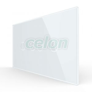 Intrerupator Dublu + Dublu cu Touch LIVOLO cu Rama Din Sticla, Standard Italian, 4M, Prize - Intrerupatoare, Livolo, Livolo