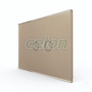 Intrerupator Dublu cu Touch LIVOLO din Sticla – Standard Italian, Prize - Intrerupatoare, Livolo, Livolo