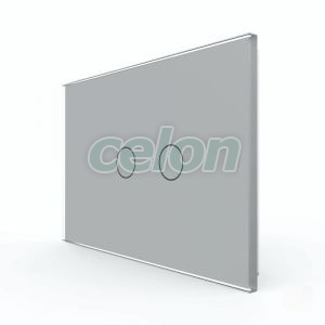 Intrerupator Dublu cu Touch LIVOLO din Sticla – Standard Italian, Prize - Intrerupatoare, Livolo, Livolo