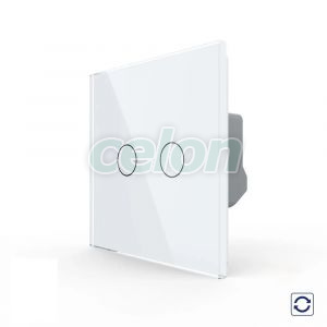 Intrerupator Dublu cu Reset si Contact Uscat LIVOLO - Serie Noua, Prize - Intrerupatoare, Livolo, Livolo