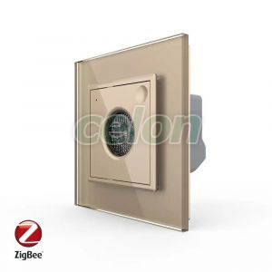 Senzor Control Sunet si Lumini Livolo cu Rama din Sticla, Protocol Zigbee, Prize - Intrerupatoare, Livolo, Livolo
