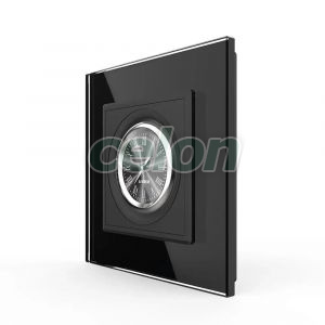 Ceas Mecanic Livolo cu Rama din Sticla Securizata, Prize - Intrerupatoare, Livolo, Livolo