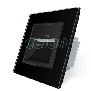 Lampa de veghe LED Livolo cu rama din sticla, Prize - Intrerupatoare, Livolo, Livolo