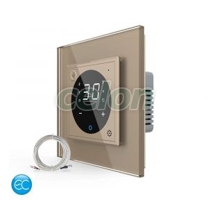 Termostat LIVOLO pentru sisteme de incalzire electrice, protocol ZigBee EC, Prize - Intrerupatoare, Livolo, Livolo