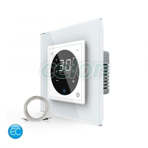 Termostat LIVOLO pentru sisteme de incalzire electrice, protocol ZigBee EC, Prize - Intrerupatoare, Livolo, Livolo