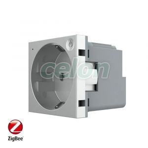 Priza inteligenta pentru perete Livolo ZigBee, Fara rama, 16A, Wi-Fi, Compatibil cu Alexa si Google Home, Prize - Intrerupatoare, Livolo, Livolo