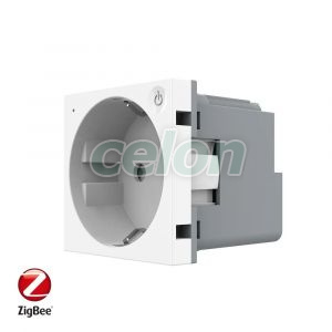 Priza inteligenta pentru perete Livolo ZigBee, Fara rama, 16A, Wi-Fi, Compatibil cu Alexa si Google Home, Prize - Intrerupatoare, Livolo, Livolo
