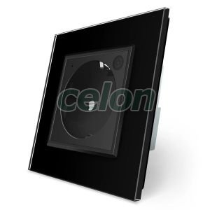 Priza inteligenta pentru perete Livolo ZigBee,16A, Wi-Fi, Compatibil cu Alexa si Google Home, Prize - Intrerupatoare, Livolo, Livolo