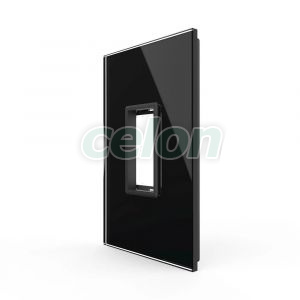 Rama din sticla Livolo standard Italian 1 modul - Serie noua, Prize - Intrerupatoare, Livolo, Livolo