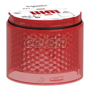 Harmony XVB7 Ø70 fényoszlop világító egység, villogó, piros lencse, Egyéb termékek, Schneider Electric, Egyéb termékek, Schneider Electric