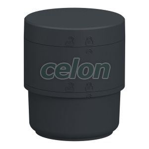 Harmony XVB7 Ø70 fényoszlop DC talp adapterrel és fedéllel, szürke, Egyéb termékek, Schneider Electric, Egyéb termékek, Schneider Electric