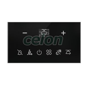 GTP, Termostat sticla Modbus 8 butoane, Alte Produse, Schneider Electric, Alte Produse, Schneider Electric