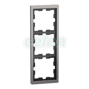 MERTEN D-Life hármas keret, nikkel, Egyéb termékek, Schneider Electric, Egyéb termékek, Schneider Electric