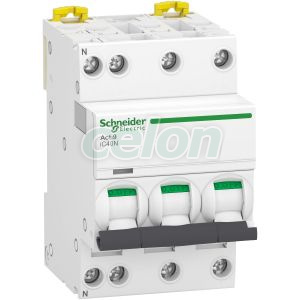 A9 iC40N 3P+N B 16A 6kA/10kA, Alte Produse, Schneider Electric, Alte Produse, Schneider Electric