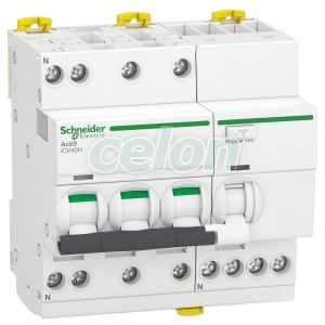 A9 iCV40H 3P+N C 16A 30mA A RCBO, Alte Produse, Schneider Electric, Alte Produse, Schneider Electric