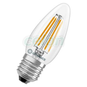 Led Classic B 40 Filament P 3.4W 827 Clear E27, Surse de Lumina, Lampi cu LED, Becuri LED forma lumanare, Ledvance
