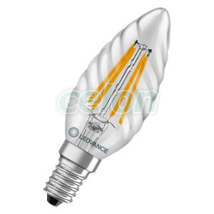 Led Classic Bw 40 Filament P 3.4W 827 Clear E14, Surse de Lumina, Lampi cu LED, Becuri LED forma lumanare, Ledvance