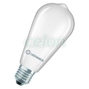 LED Classic Edison 55 Filament P 5.4W 827 Frosted E27, Surse de Lumina, Lampi LED Vintage Edison, Ledvance