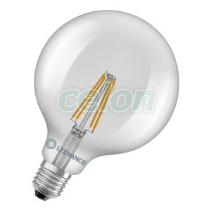Led Classic Globe 125 60 Filament P 5.9W 827 Clear E27, Fényforrások, LED fényforrások, LED nagygömb izzók, Ledvance