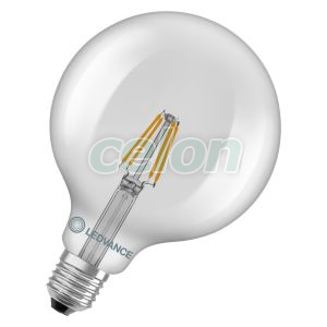 Led Classic Globe 125 40 Filament P 3.4W 827 Clear E27, Fényforrások, LED fényforrások, LED nagygömb izzók, Ledvance