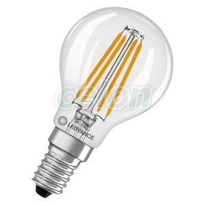 Led Classic P 60 Filament Energy Efficiency Class A S 3.8W 827 Clear E14, Fényforrások, LED fényforrások, LED kisgömb izzók, Ledvance
