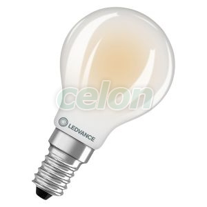 Led Classic P 40 Filament Energy Efficiency Class A S 2.2W 827 Frosted E14, Fényforrások, LED fényforrások, LED kisgömb izzók, Ledvance