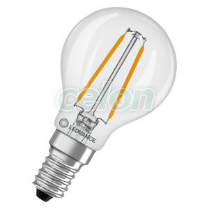 Led Classic P 25 Filament V 2.5W 830 Clear E14, Fényforrások, LED fényforrások, LED kisgömb izzók, Ledvance