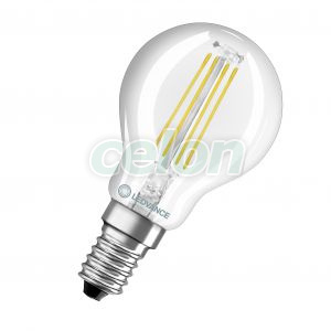 Led Classic P 40 Filament V 4W 827 Clear E14, Fényforrások, LED fényforrások, LED kisgömb izzók, Ledvance