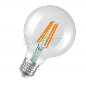 Led Globe 125 120 Filament 13W 2700K Clear E27, Fényforrások, LED fényforrások, LED nagygömb izzók, Ledvance