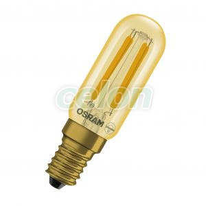 Vintage 1906 T26 40 Filament DIM 4.8W 822 Gold E14, Surse de Lumina, Lampi LED Vintage Edison, Osram