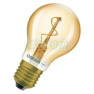 Vintage 1906 Classic A Spiral Filament 1.8W 822 Gold E27, Surse de Lumina, Lampi LED Vintage Edison, Osram