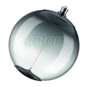 Vintage 1906 Big Ball 35 Spiral Filament Magnetic 12W 818 Smoke E27, Surse de Lumina, Lampi LED Vintage Edison, Osram