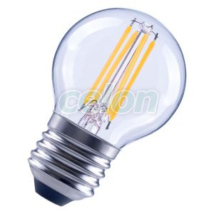 Led Classic P 75 Filament 7,5W 2700K Clear E27, Fényforrások, LED fényforrások, LED kisgömb izzók, Osram