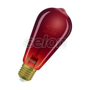 Vintage 1906 Edison 5 Spiral Filament DIM 3W 618 Copper E27, Surse de Lumina, Lampi LED Vintage Edison, Osram